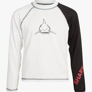 BIG Chill Boys' Rash Guard - UPF 50+ Long Sleeve Swim Shirt - 14